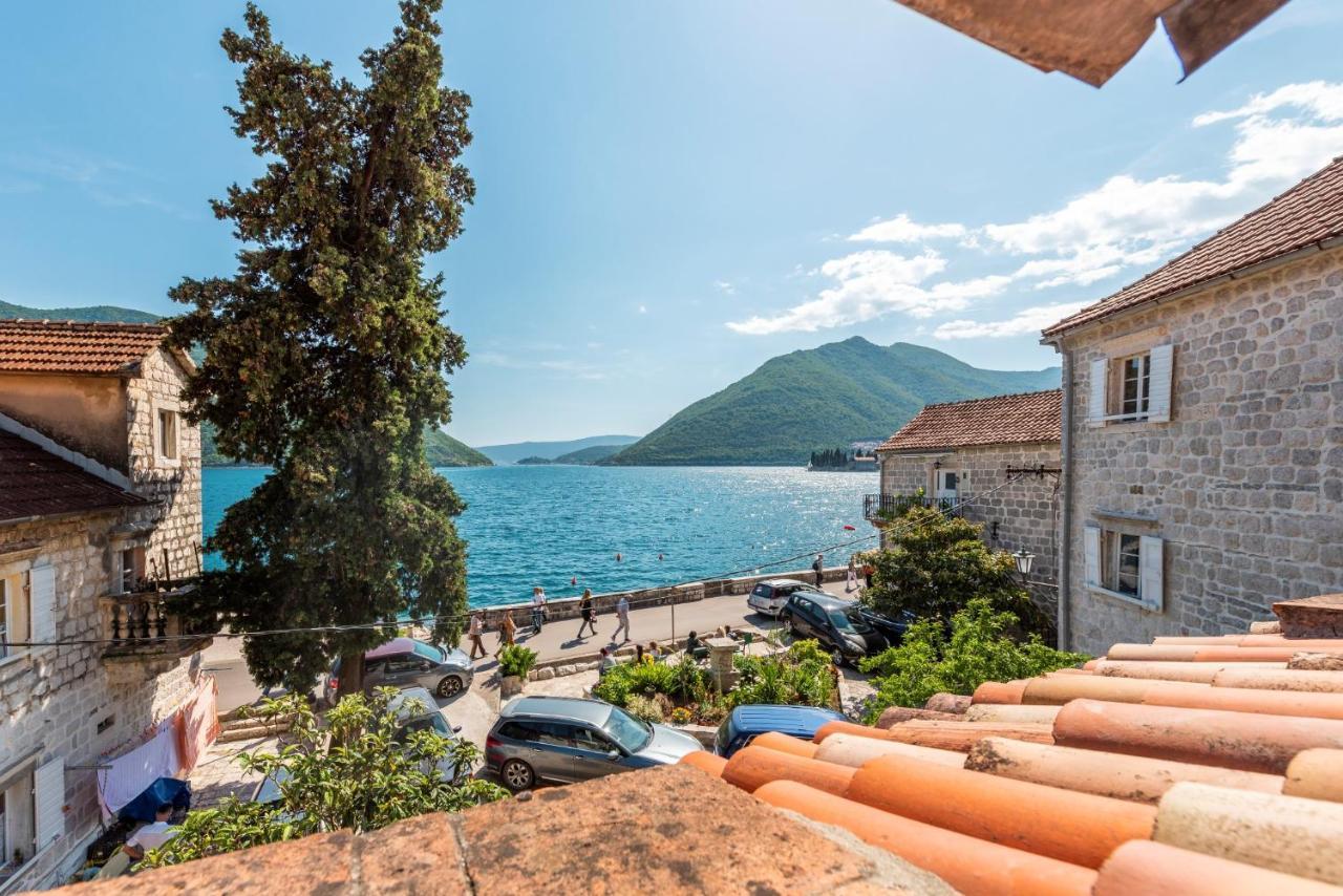 Charming Bohemian House In Perast Vila Exterior foto